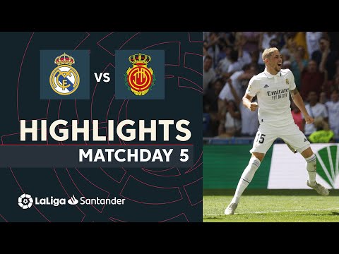 Resumen de Real Madrid vs RCD Mallorca (4-1)