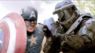 super power beat down captain america vs master chief (episode 9)