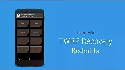 [16/6/2017] Install Any Custom Recovery on Redmi 1S (CWM/TWRP) (Easy)