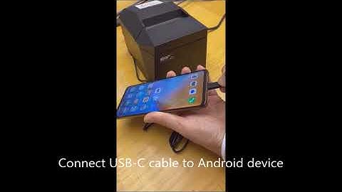 How to set IP for STAR TSP143IV / MC-Print by Android device