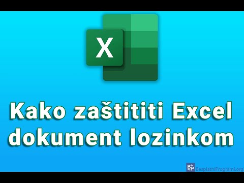 Video: Možete li zaštititi Excel lozinkom?