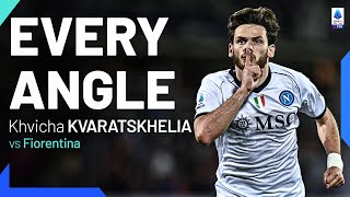 Kvaravaggio’s masterpiece in Florence | Every Angle | Fiorentina-Napoli | Serie A 2023/24