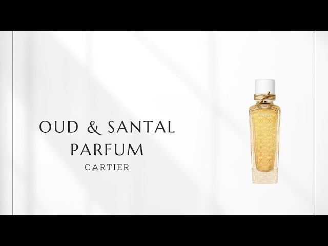 488] Oud & Santal Parfum (Cartier) | Wearing sweet wood on a cool