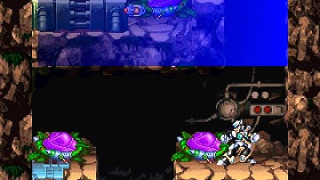 [PSX] Rockman x5 | ロックマンＸ５ | Walkthrough #6 | Axle the Red Stage | Zero Gameplay