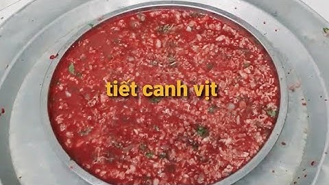 Tiết Canh Vịt Hãm Bằng Chanh.Đầu Bếp Hải Làm Quá chuẩn | Biển Nguyễn ngọc.