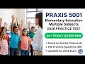 Praxis 5001 Practice Test 2026 Elementary Education Multiple Subjects Quizlet 100 Prep