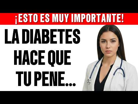 Esto le pasara a tu pene si sufres de diabetes...