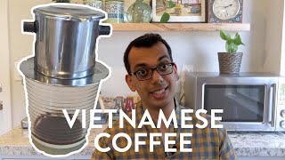 Vietnamese Hot Coffee | Ca Phe Sua Nong | Learning with the Phin Brewer