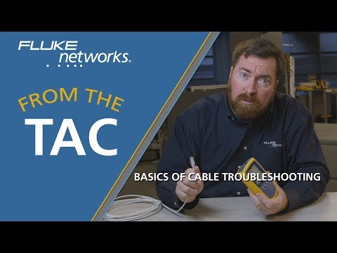 Basics of Cable Troubleshooting by Fluke Networks