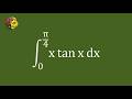 How a Basic Trig Integral Leads Straight to Catalan’s Constant