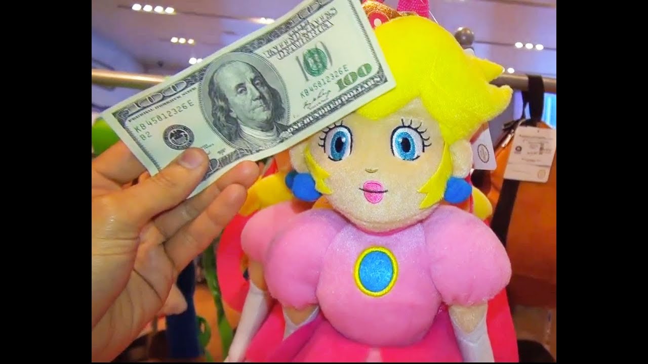 princess peach soft toy