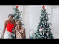 DECORATE WITH ME | GRANNY HELPS ME DECORATE CHRISTMAS TREE | CHANTELL DAPAAH