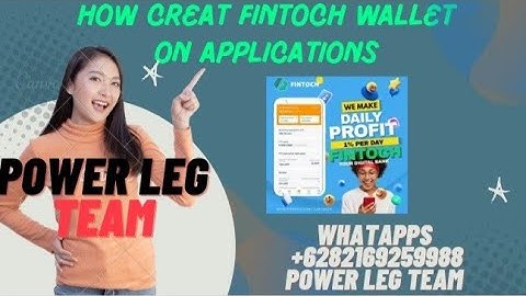 How To create Fintoch Wallet on Fintoch Apps