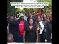 Mwea MP Mary Maingi disrupts burial, grabs mic as Rigathi Gachagua speaks via phone. #kagionews