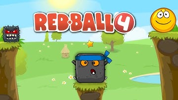 Red Ball 4 - Gold Ball - All Levels - Hard Trick Challenge - Superspeed Gameplay Volume 5 of 2