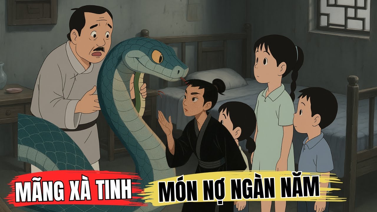 Con rắn xanh ĐƯỢC CỨU năm xưa trở thành MÃNG XÀ TINH ĐÃ PHẢN BỘI ÂN NHÂN nuốt trọn con cháu họ Trần