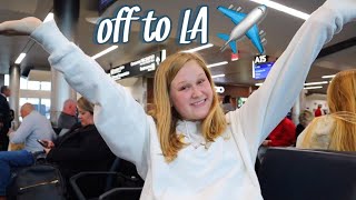 skipping school to fly to LA