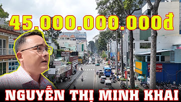 BÁN NHÀ MẶT TIỀN NGUYỄN THỊ MINH KHAI – QUẬN 1