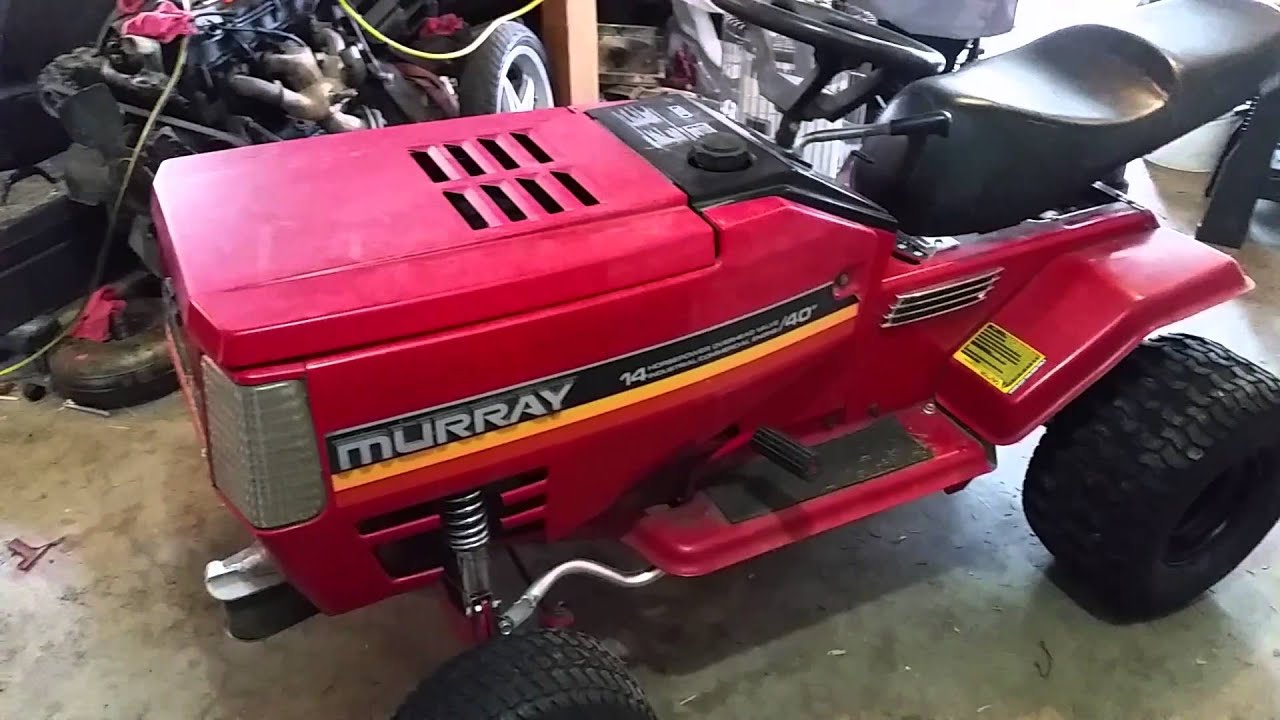 Off road lawn tractor suspension mod govenor - YouTube