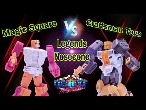 Magic Square VS Craftsman Toys Nosecone Review! Which one belongs in your Transformer Collection?