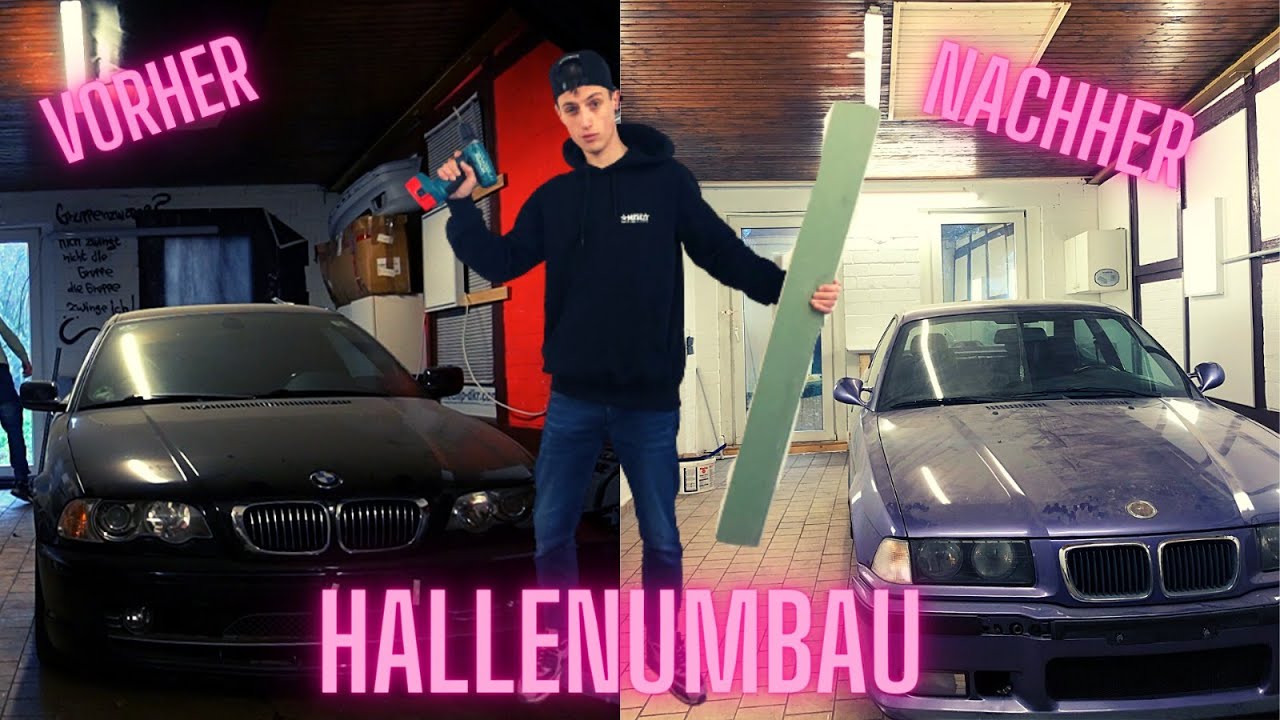 Wir RENOVIEREN die HALLE!! Lackierkabine fertig bekommen + Lagerfläche schaffen!