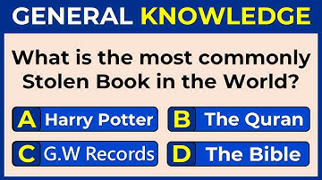 How Smart Are You? | Take This 30-Question Quiz To Find Out | General Knowledge | Trivia Quiz 283