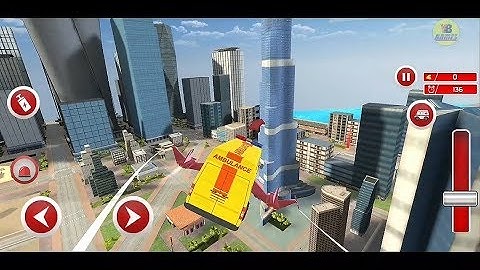 Flying Ambulance Rescue Emergency Drive - Android Gameplay (Full HDR)