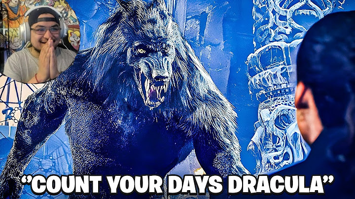 MY REACTION TO When VAN HELSING put DRACULA in a coffin after becoming a WEREWOLF