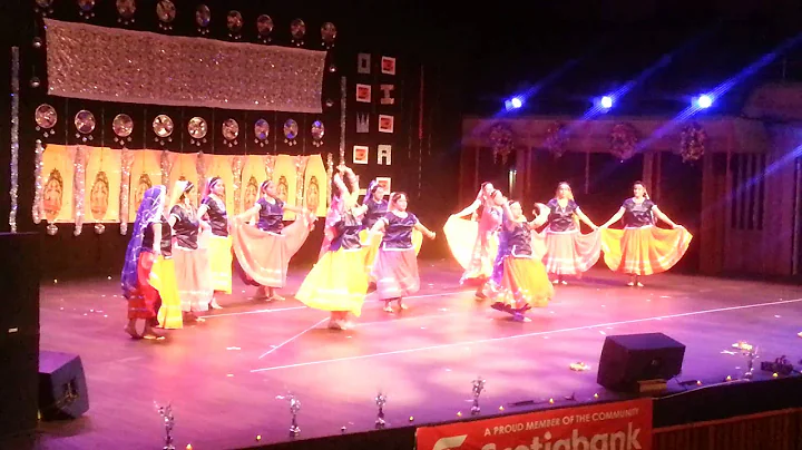 Rajasthani Group dance 2014- Victoria Hindu Temple