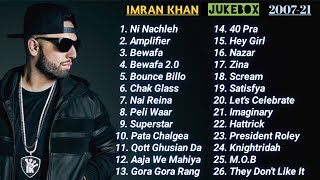 Imran Khan All Songs Collection || Audio Jukebox From 2007 - 2021 || Imran Khan