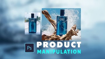 Perfume Product Manipulation Design Tutorial in Photoshop
