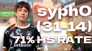 16 YO 4000 ELO l CS2 POV Spirit ACADEMY syph0 (25-6) vs FACEIT (mirage) - FACEIT PRO DEMO