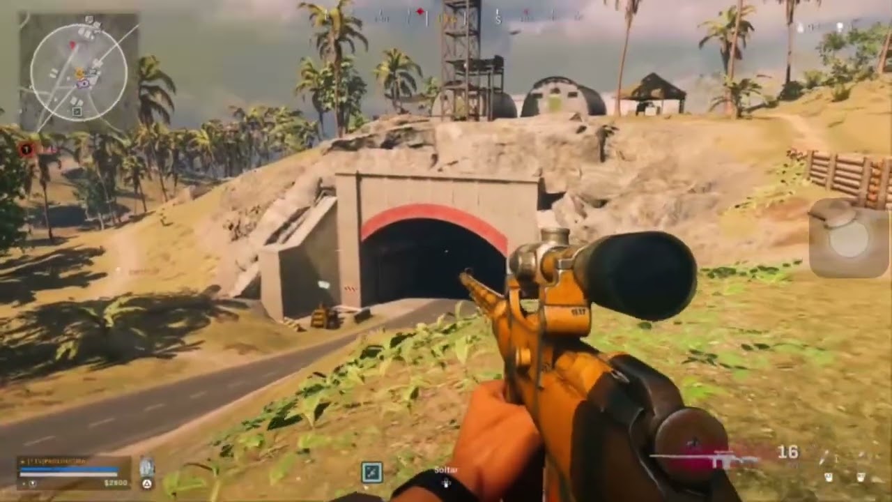 Warzone 1 - the power of UAV and sniper on Caldera 😁🤣 ( Sound ON )