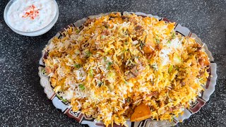 Mutton Biryani Muslim Style | Easy Mutton Biryani Recipe in Hindi | Eid ul adha Special Biryani