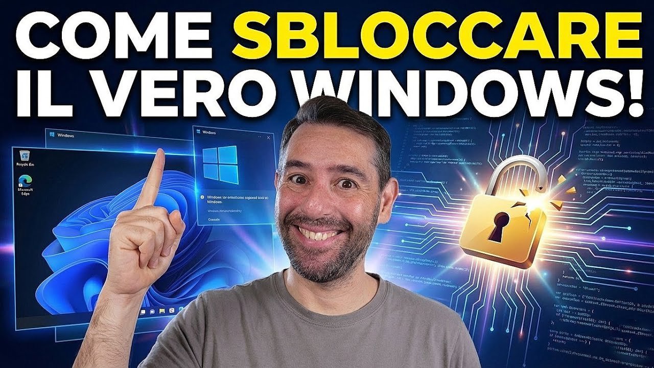 IL TUO PC È LIMITATO? Ecco come Sbloccare TUTTE le Funzioni Nascoste in Windows