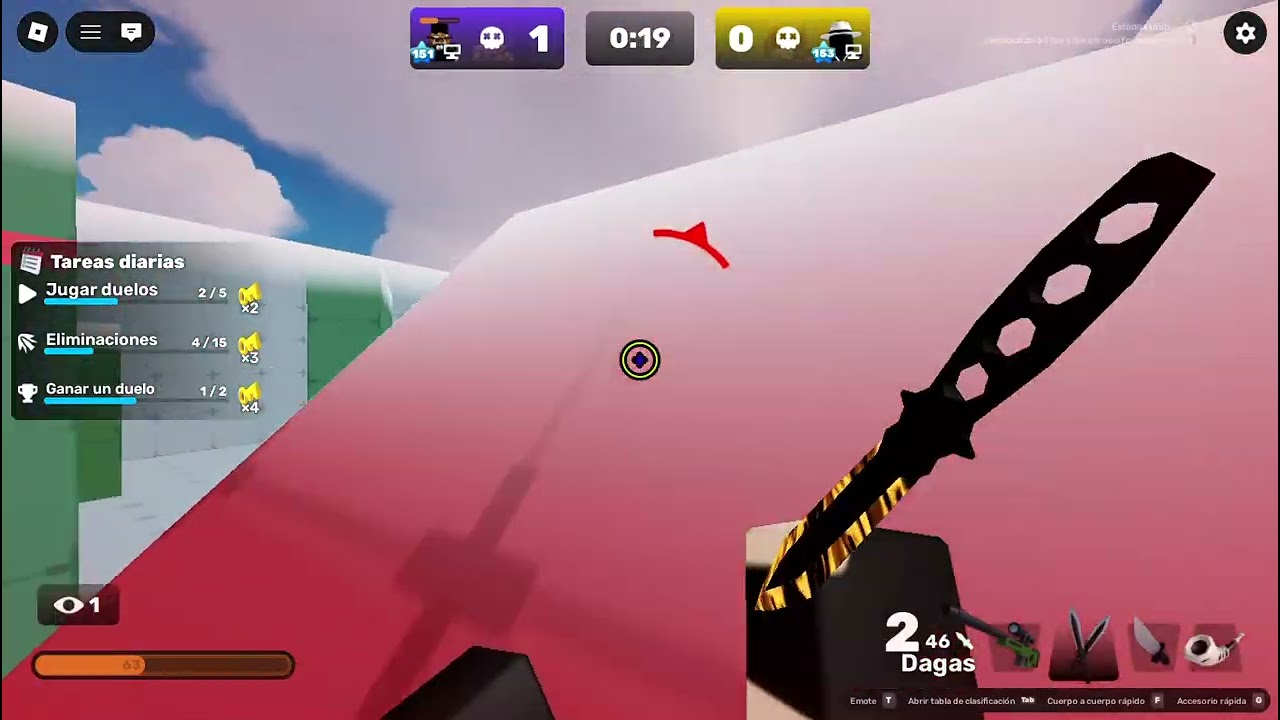 Jugando con un Suscriptor a Roblox Rivals (Amo jugar con Suscriptores❤️)