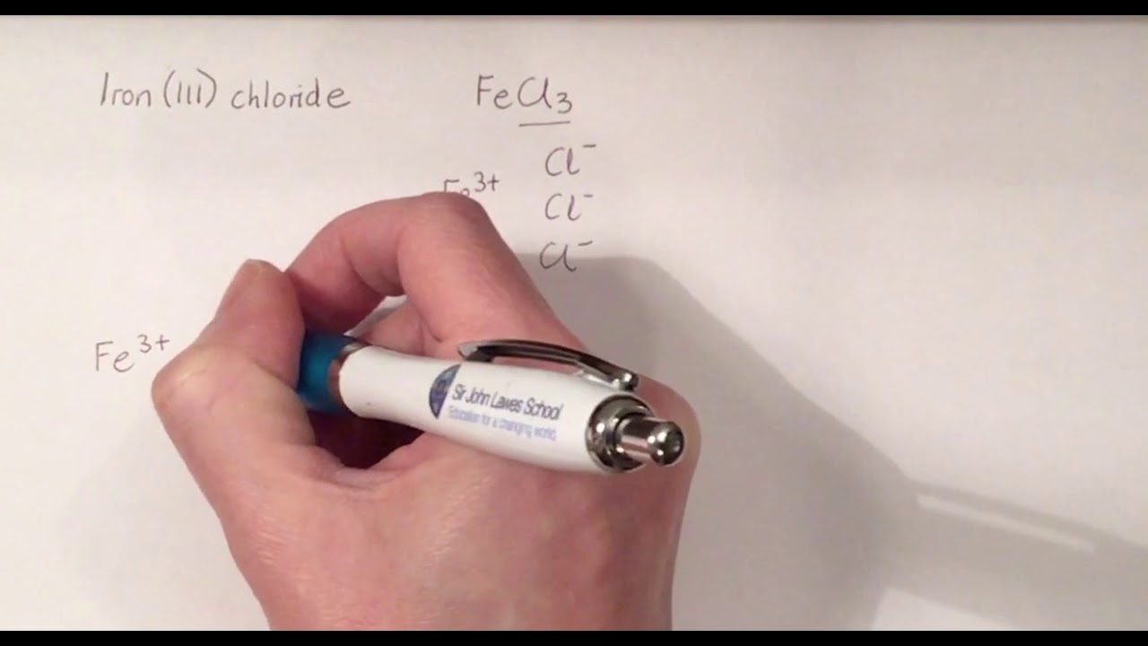 Electrolysis of iron chloride YouTube