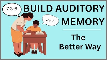 Build Auditory Memory -- the Better Way