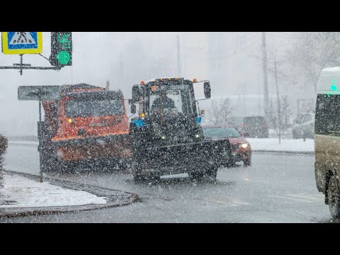 Снегопад обрушился на Челябинск. Закрыт аэропорт, отменено 12 авиарейсов