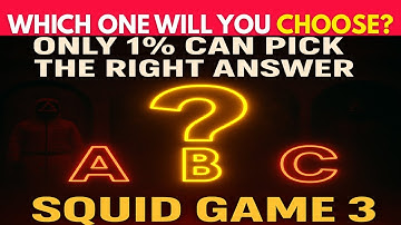 “Squid Game: Pick the Wrong Option and You’re Dead!” 😱 🔥 Only True Fans Can Answer!