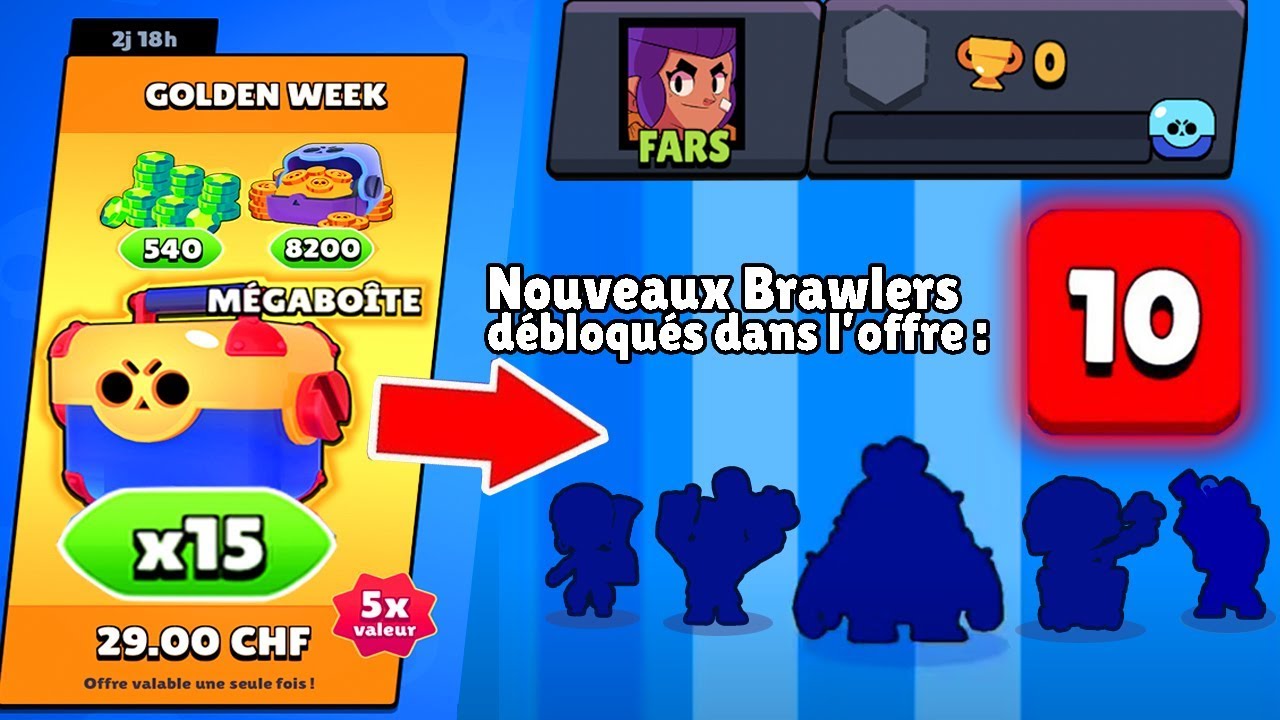 Battle Pack Opening Je Debloque 10 New Brawlers Avec Cette Offre Speciale Vs Trapa Sur Brawl Stars - brawl stars farsattack gag