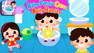 Baby Panda Care Daily Habits - Learn How To Keep Fresh & Clean | Babybus Games screenshot 5