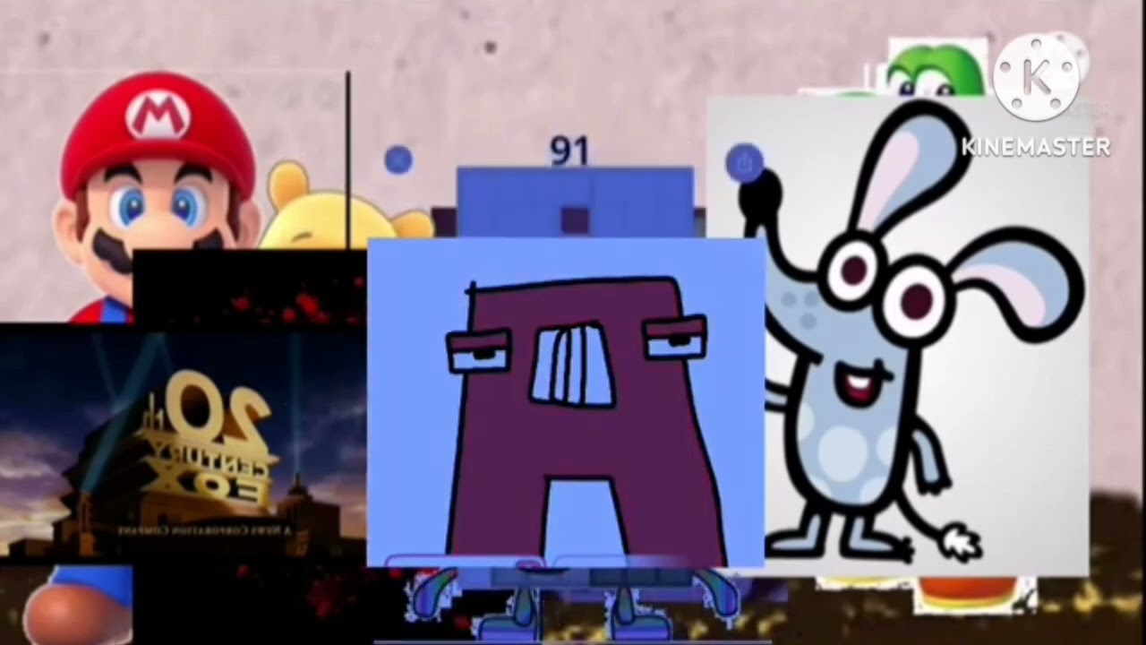 Alphabet lore be blueberry inflated number block one