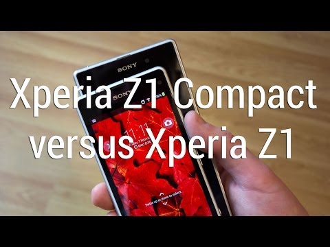 Sony Xperia Z1 Compact versus Xperia Z1