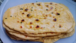 3- Ingredient Garlic Naan Bread With Amasi