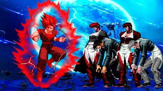 [KOF Mugen] Evil Goku vs Orochi Iori Team