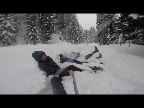 Heavy Snow in Racha Shovi | დიდთოვლობა რაჭაში, თოვლი შოვში