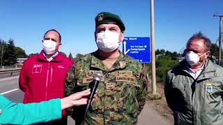 En la comuna de Lanco estuvieron autoridades de la región.