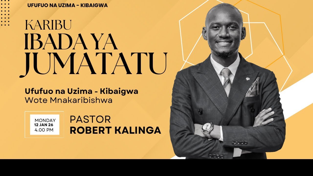 IBADA YA JUMATATU|  12/01/2026 - MUHUBIRI - PASTOR REBECCA ROBERT