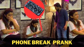 Breaking my wife's Phone Prank || Super angry Reaction😞